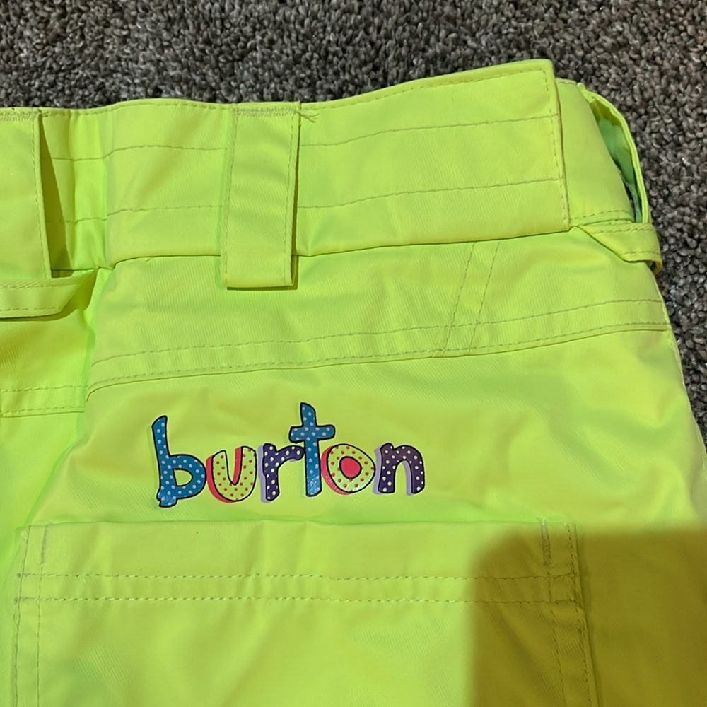 Burton kids, snow, pants size medium - Picture 6 of 7